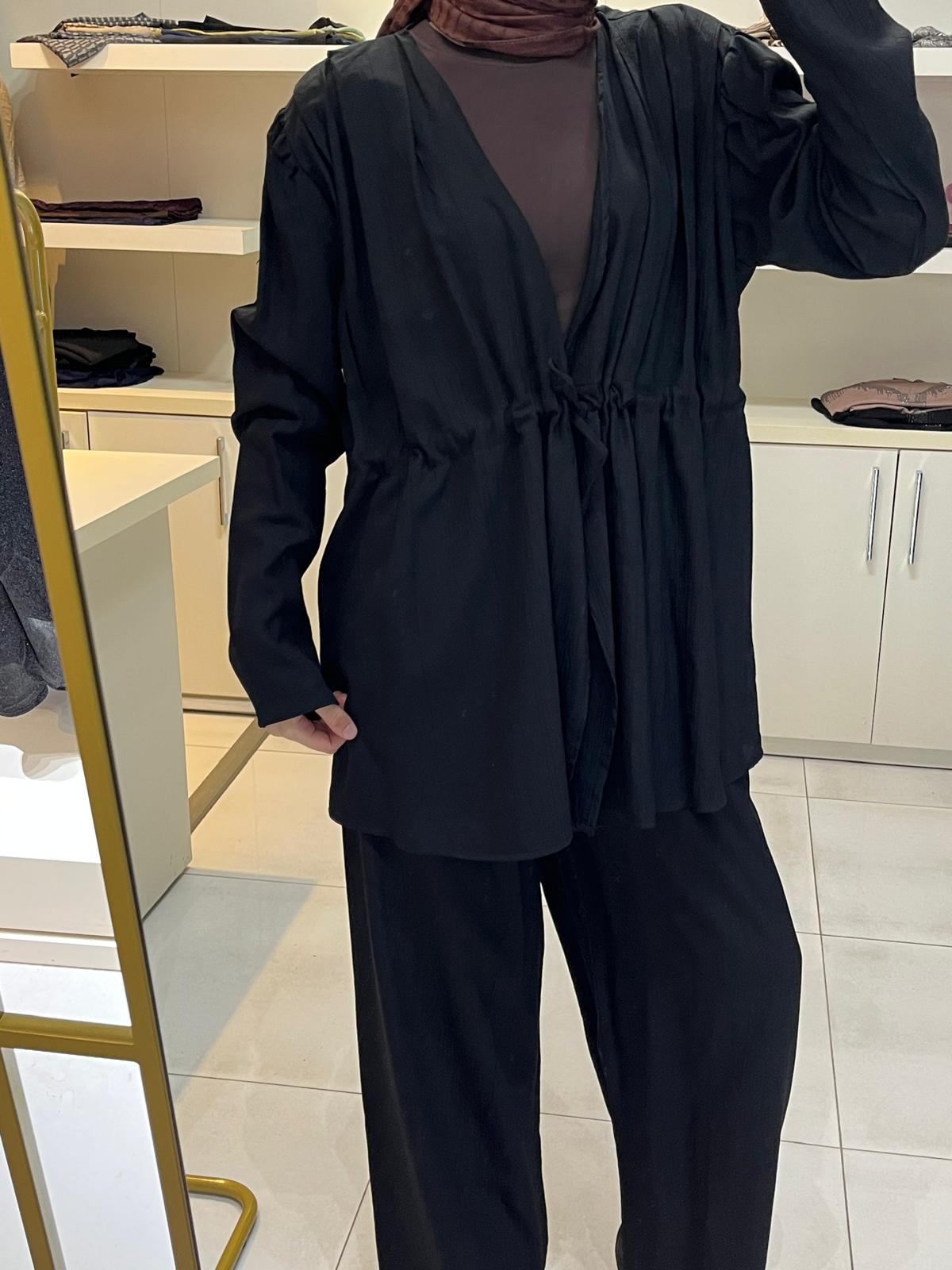 Aşiyan Kimono Pantolon Takım