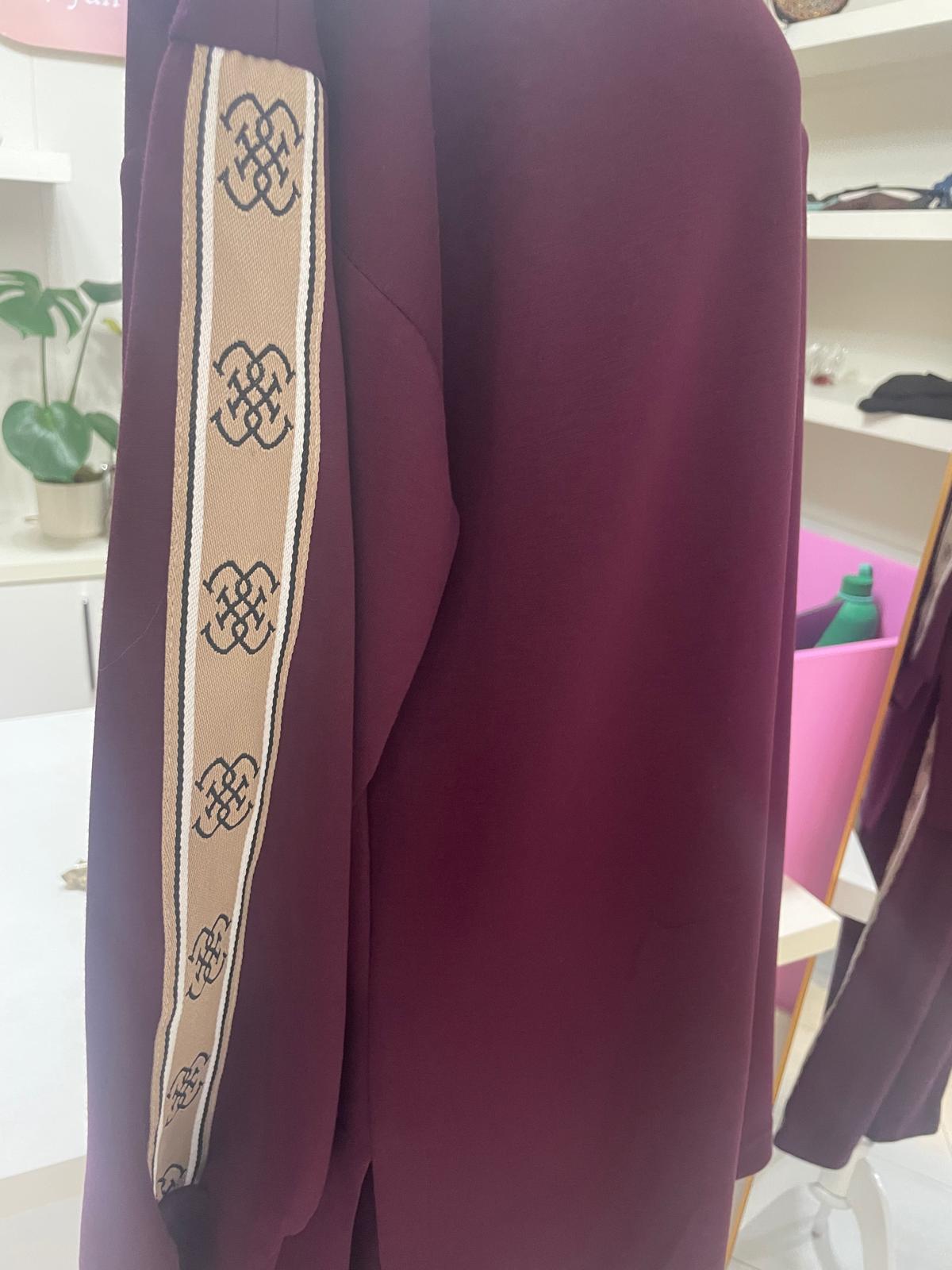 Aşiyan Mürdüm Tunik Takım