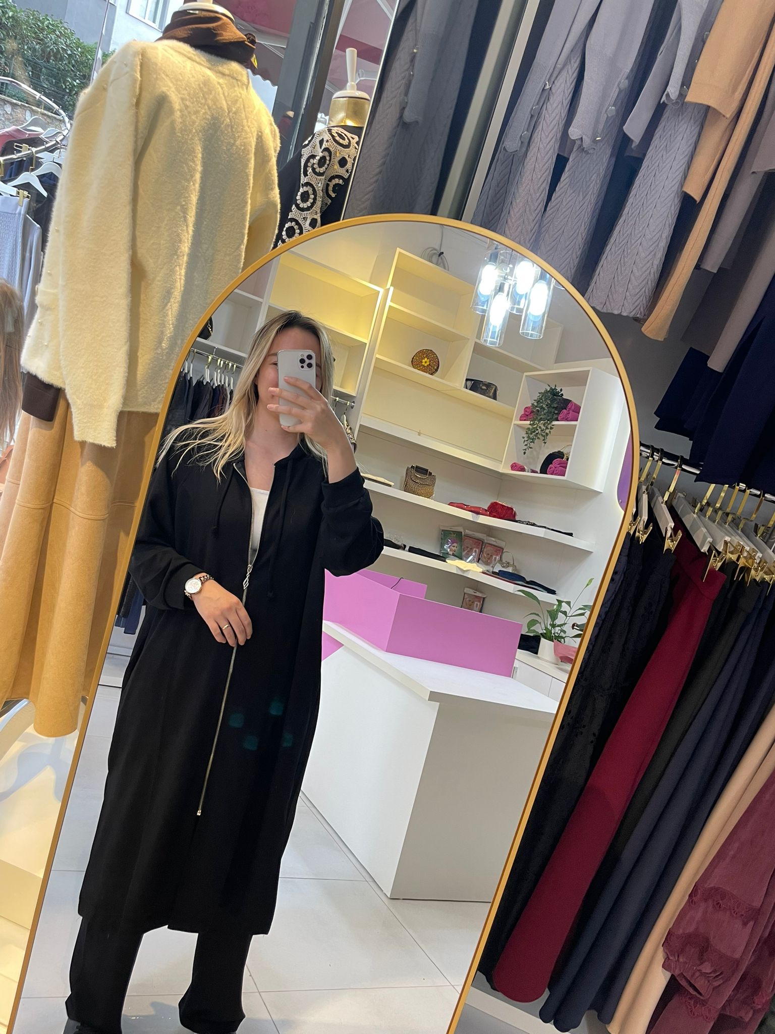 Aşiyan Kapşonlu Tunik Pantolon Takımı ikinci görünüm