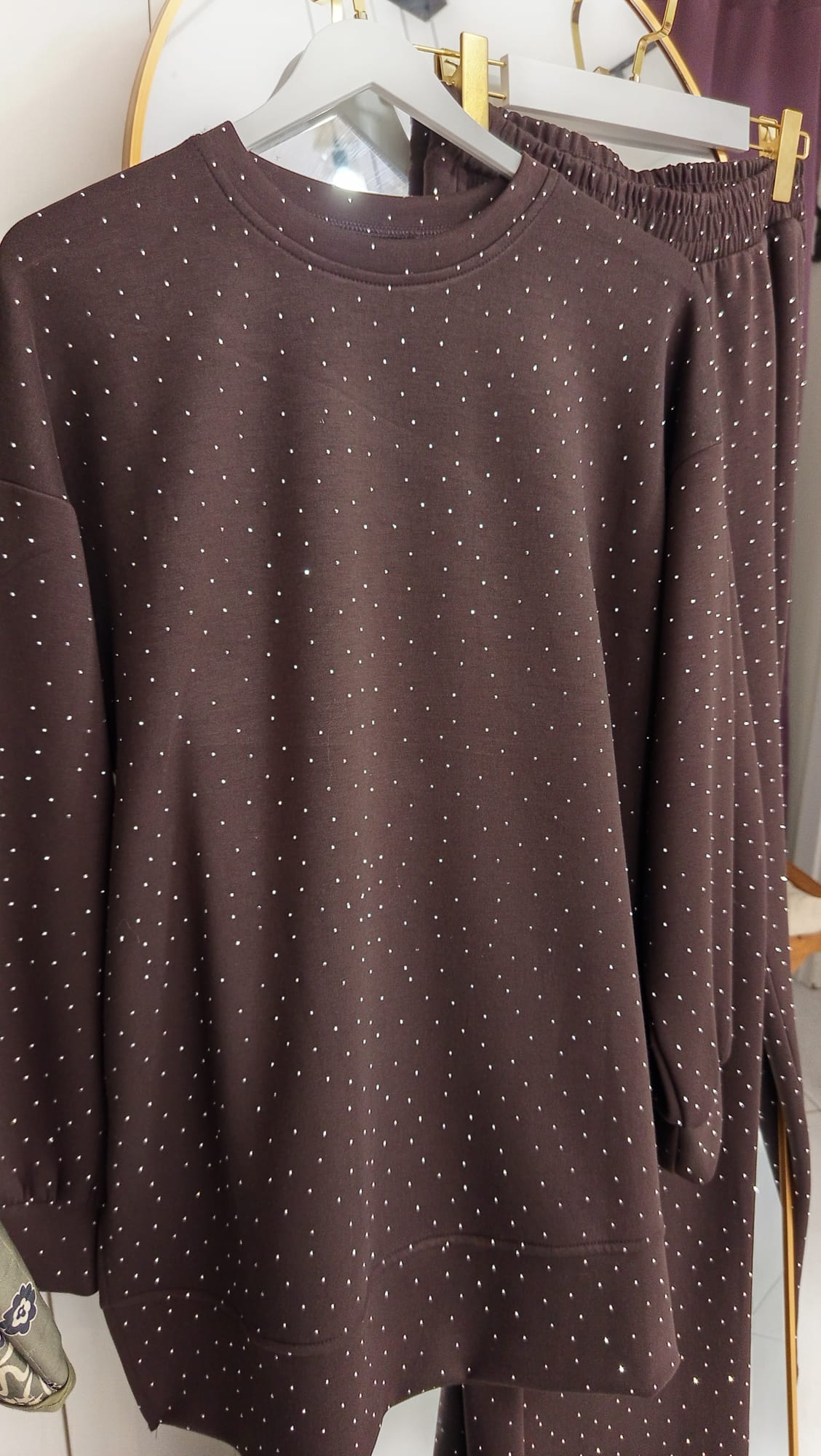 Aşiyan Taşlı Tunik Pantolon Takımı