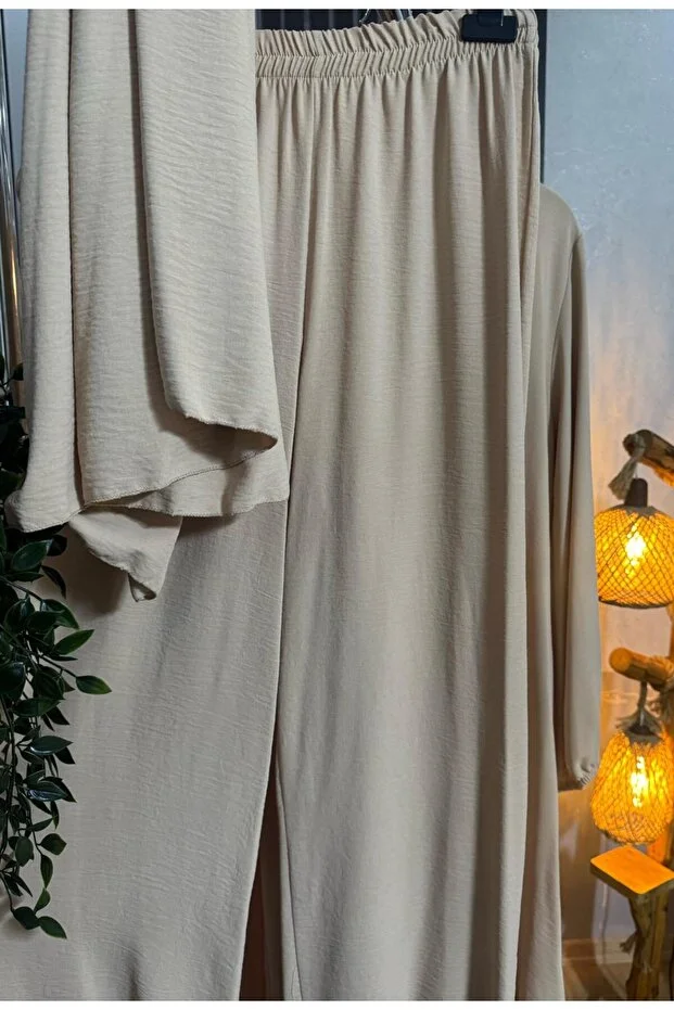 Aşiyan 3lü Tunik Pantolon Şal