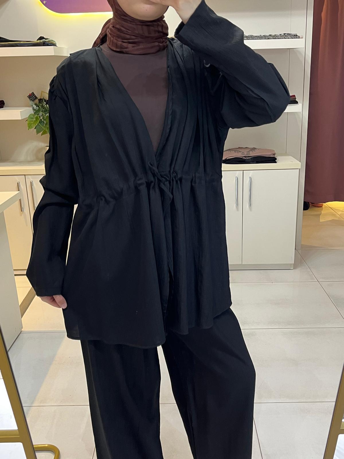 Aşiyan Kimono Pantolon Takım