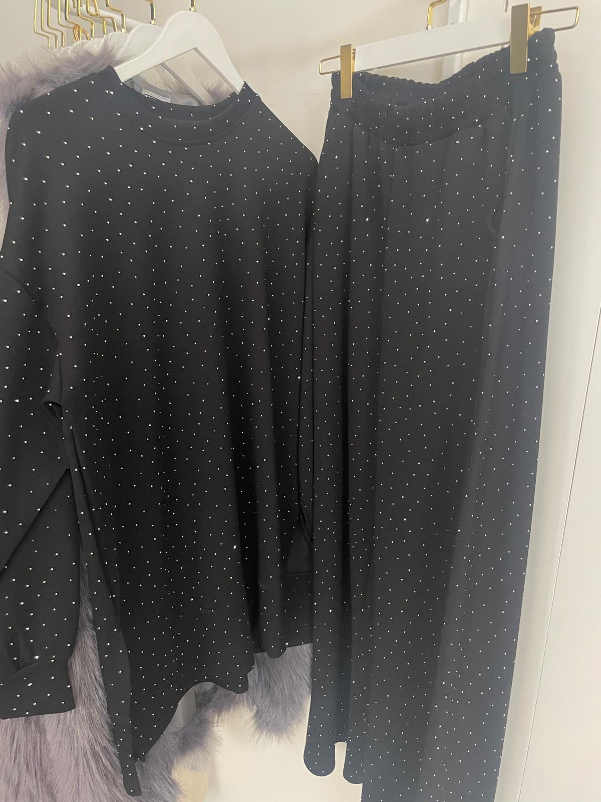 Aşiyan Taşlı Tunik Pantolon Takımı