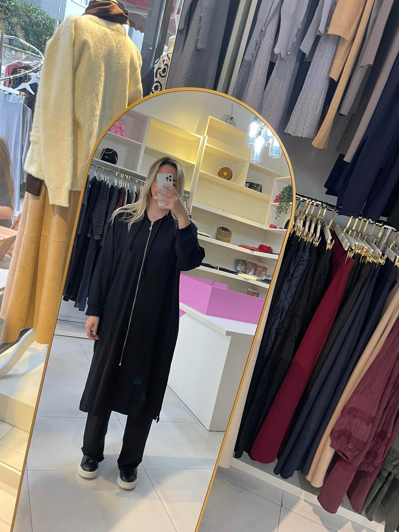 Aşiyan Kapşonlu Tunik Pantolon Takımı ikinci görünüm