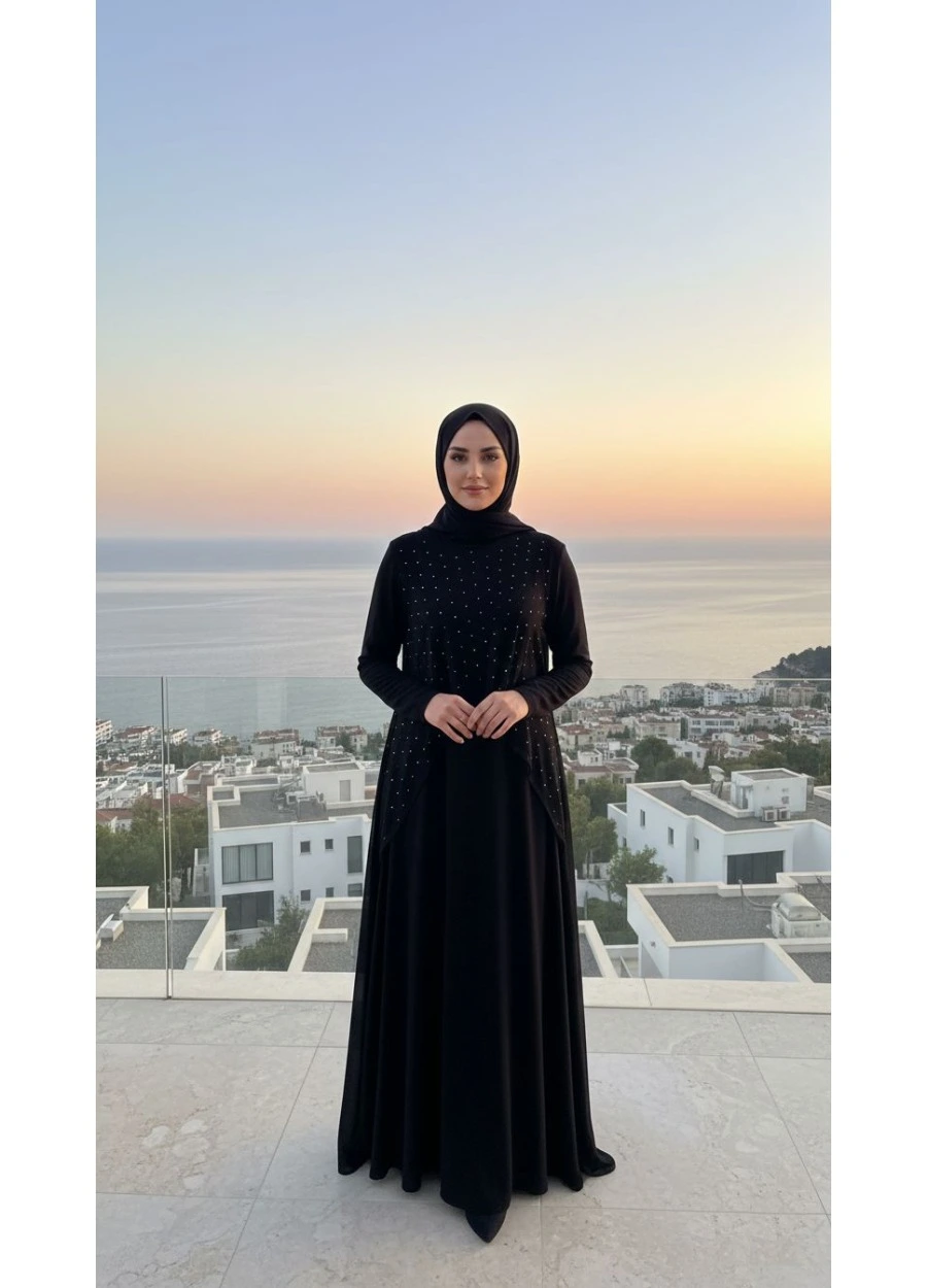 AŞİYAN  TAŞLI ELBİSE 