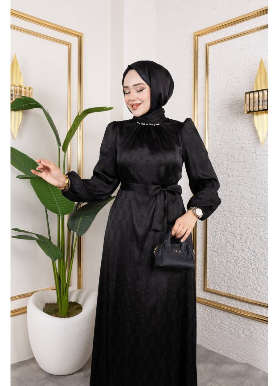 AŞİYAN JAKARLI ELBİSE 