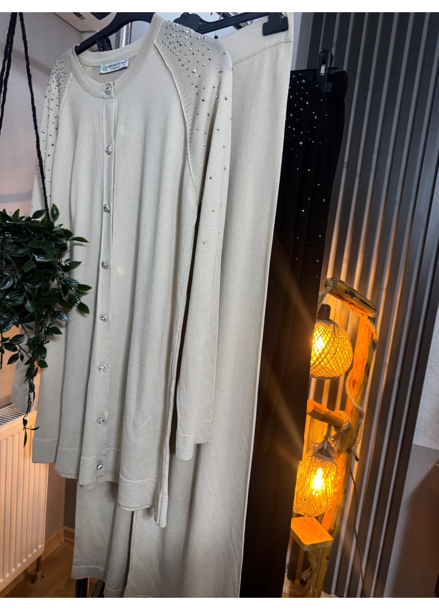 AŞİYAN  TRİKO TUNİK PANTOLON TAKIMI